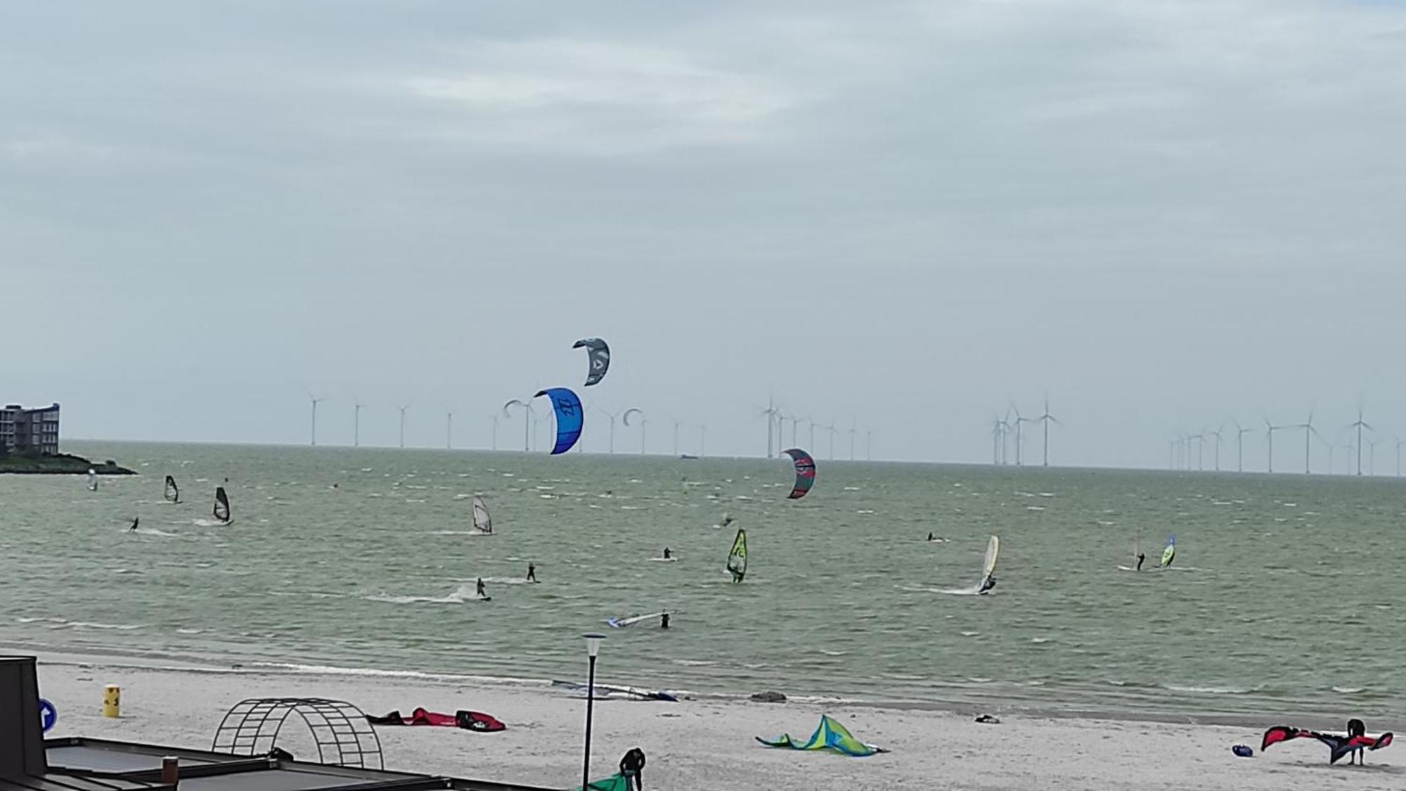 Appartement Ijsselmeer Makkum Strand Εξωτερικό φωτογραφία