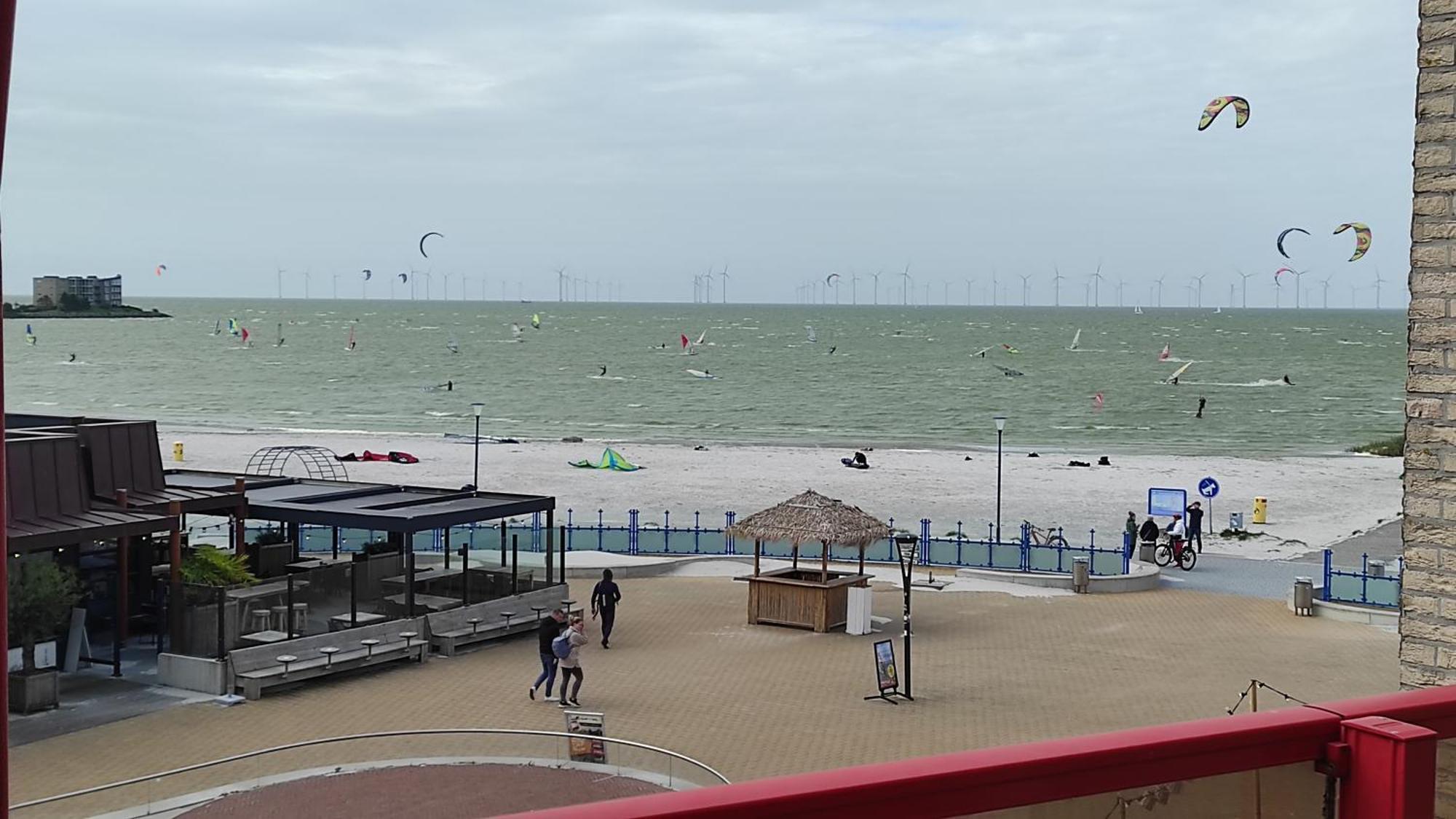 Appartement Ijsselmeer Makkum Strand Εξωτερικό φωτογραφία